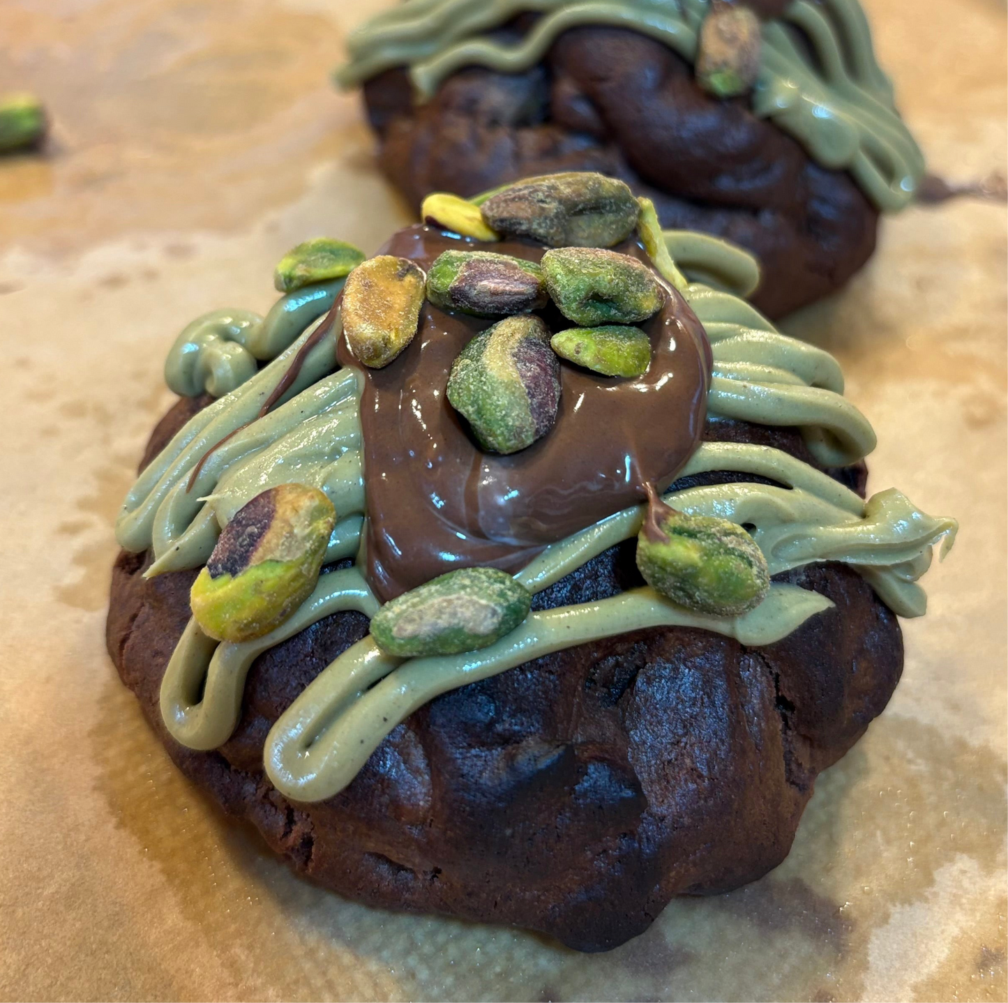 Choco Pistacho Cookies