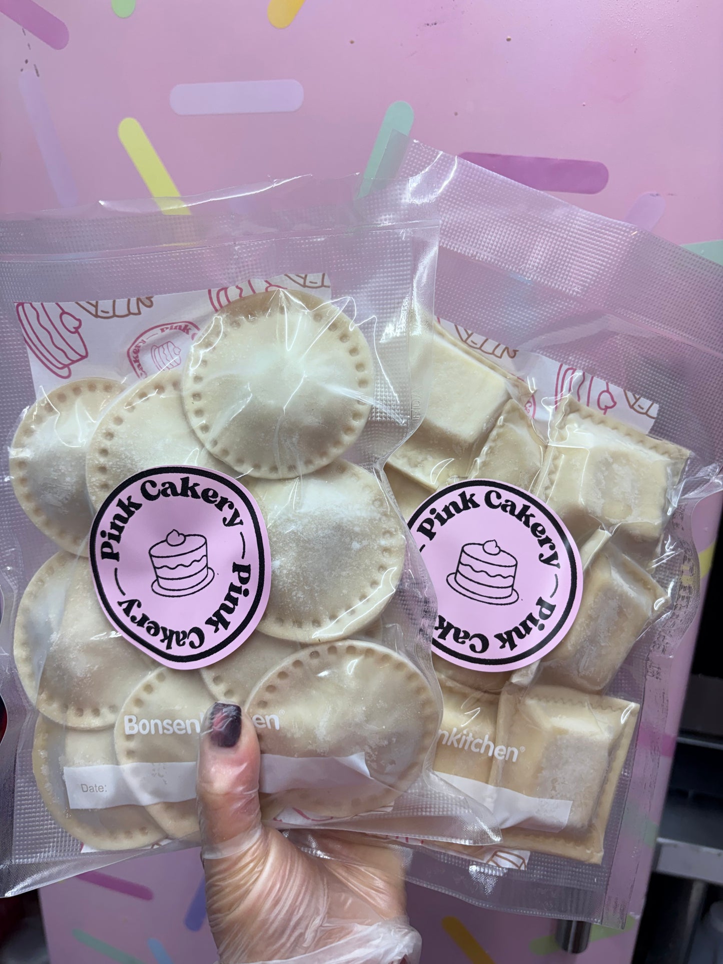 Pastelitos congelados